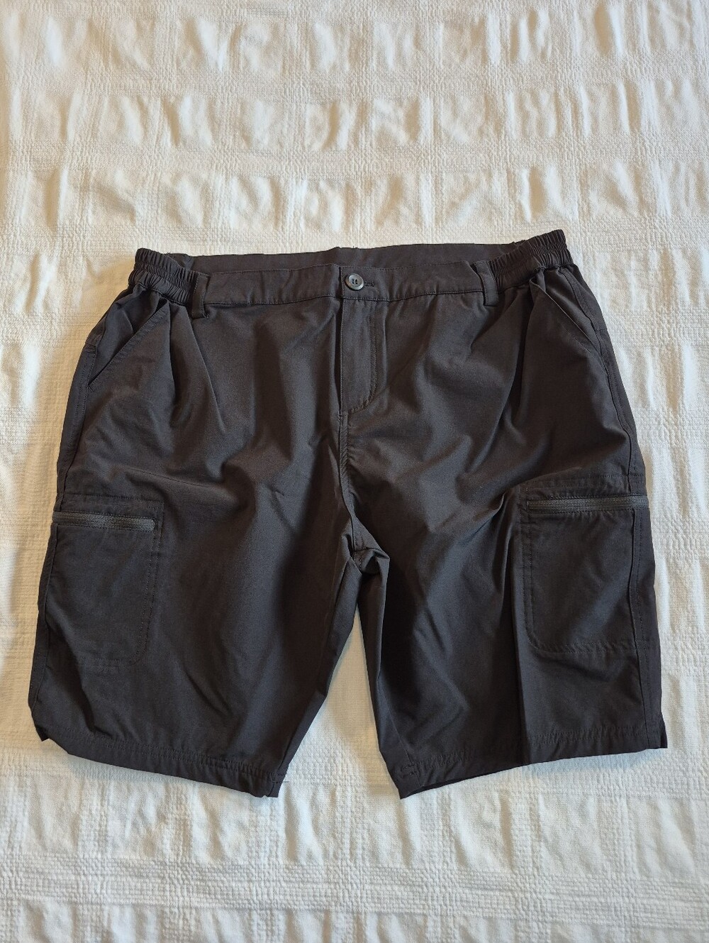 Willit men's XXL Golf Shorts stretch athletic hiking quick dry black VGUC